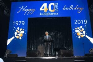 40 Jahre kohlpharma - Jubiläumsfeier